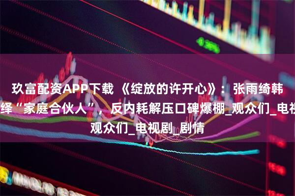 玖富配资APP下载 《绽放的许开心》：张雨绮韩庚携手演绎“家庭合伙人”，反内耗解压口碑爆棚_观众们_电视剧_剧情